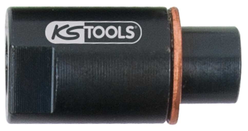 KS Tools 150.3690 Düsenadapter mit Dichtring, Ø 14 mm