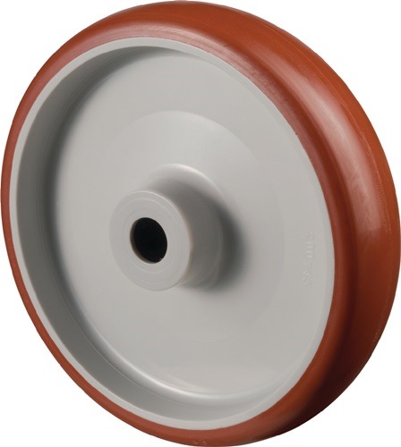 BS ROLLEN B31.080 Ersatzrad  Rad-Ø 80 mm Tragfähigkeit 120 kg Polyurethan, rot A
