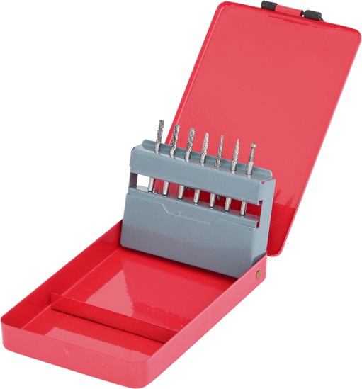 KS Tools 515.3207 HM Frässtift-Satz, 7-tlg.
