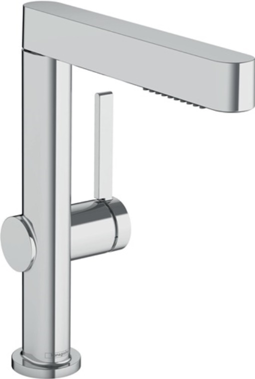 HANSGROHE 76063000 Einhebel-Waschtischmischer FINORIS 230 chrom mit Ausziehbraus