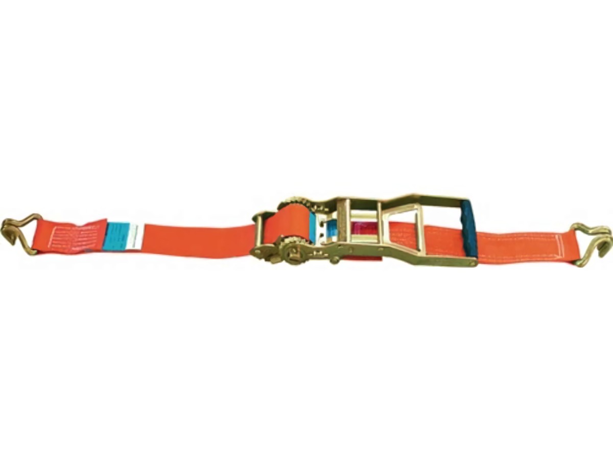 DOLEZYCH 42515033 Zurrgurt DIN EN 12195-2 Länge 10 m Breite 50 mm mit Langhebelr