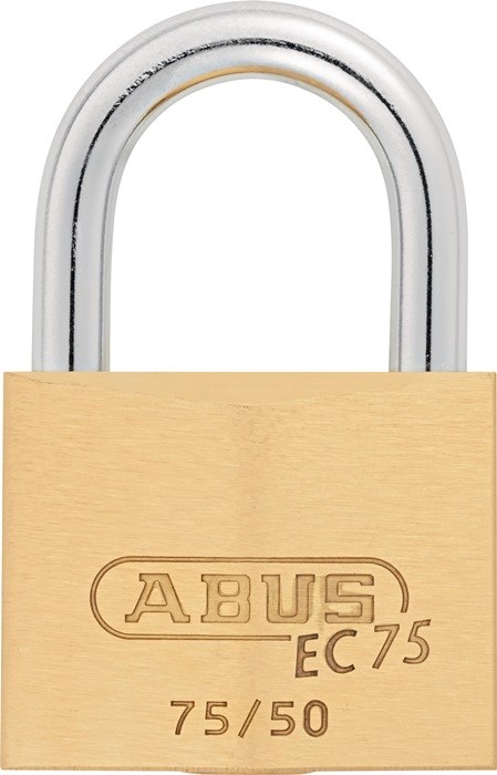 ABUS 26417 7 Zylindervorhangschloss 75/50 gl.-7561 Schlosskörperbreite 50 mm Mes