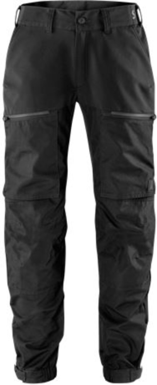 Fristads Kansas 131303-940 Carbon Semistretch Outdoor Hose Gr.XS Schwarz