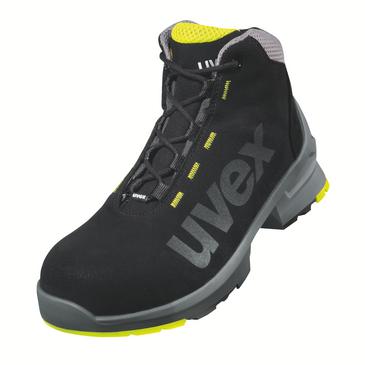 Uvex 8545944 1 Stiefel S2 85459 schwarz, gelb Weite 12 Größe 44