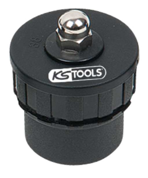 KS Tools 150.1834 Bajonett-Gegenstopfen-Adapter, Ø 38 mm