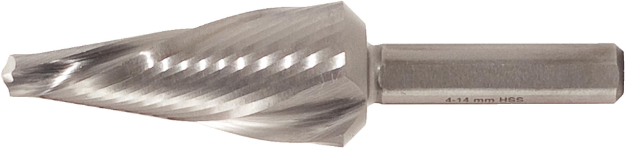 KS Tools 336.0026 HSS Blechschälbohrer spiralgenutet, Ø 5-31mm