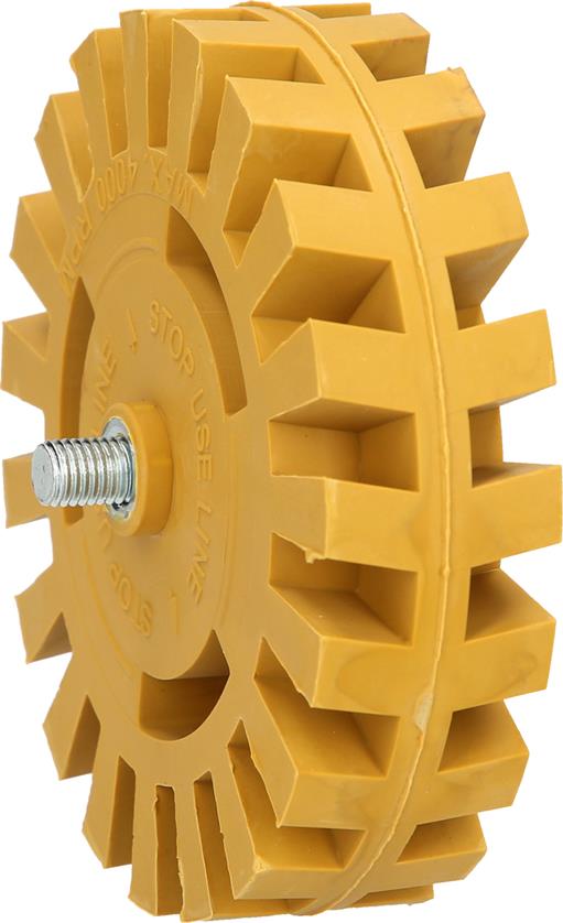 KS Tools 515.1249 Gummi-Radierteller mit Lamellen