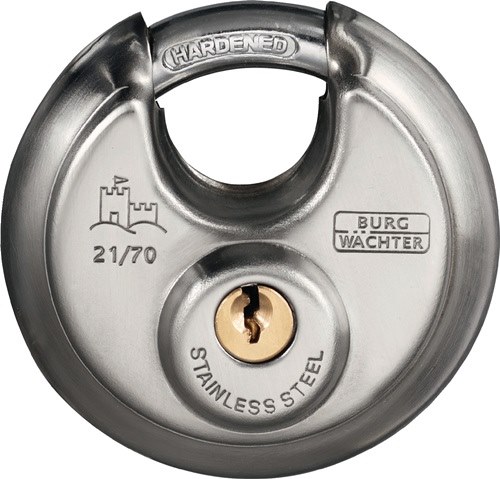 BURG-WÄCHTER 21 60 Zylindervorhangschloss 21 60 Schlosskörperbreite 60 mm Edelst
