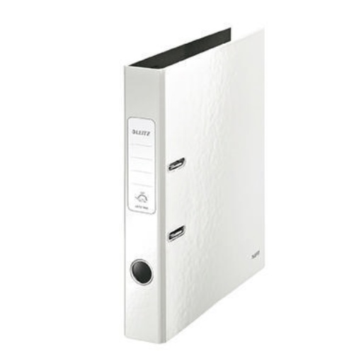 Leitz Ordner WOW 10060001 DIN A4 50mm Pappe perlweiß