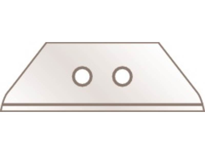 MARTOR 60099.70 Trapezklinge 60099 L55,5xB19xS0,63mm mit Lochung