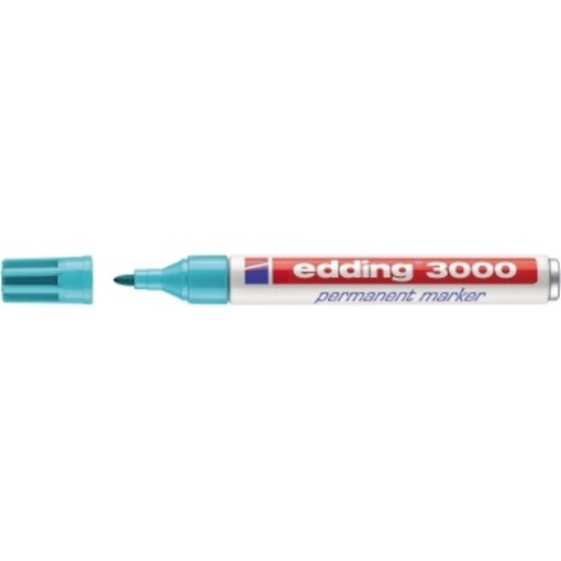 edding Permanentmarker 4-3000014 1,5-3mm Rundspitze türkis