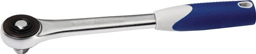 PROMAT  Durchsteckknarre  1/2 Zoll 30 Zähne Länge 270 mm mit umsteckbaren Vierka