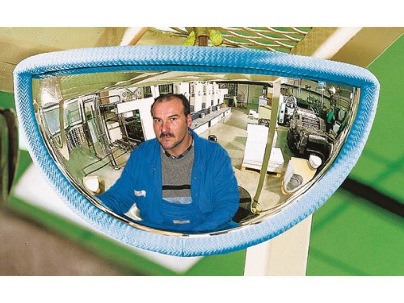 SPL 410 Gabelstaplerspiegel  H151xB288mm 180 Grad Sichtfeld 1 m
