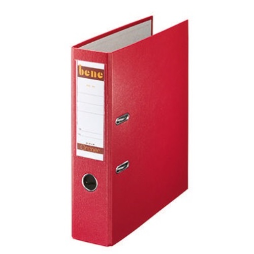 Bene Ordner 291400 RT DIN A4 80mm PP rot