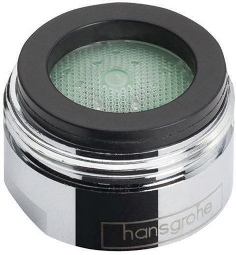 HANSGROHE 13185000 Luftsprudler hansgrohe chrom für Waschtischmischer mit Durchf