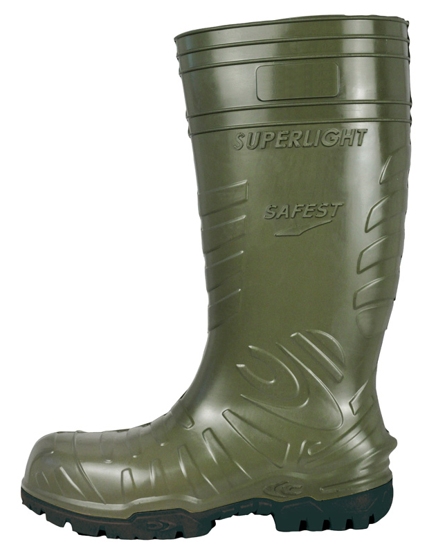 ANZI  PU STIEFEL W12 COFRAGRÜN/SCHWARZ  EN ISO 20345:2011 S5 CI SRC