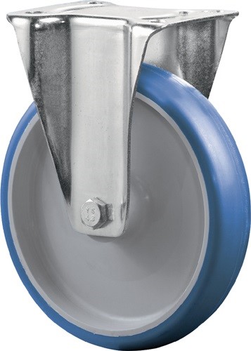 BS ROLLEN L410.B36.080 Bockrolle  Rad-Ø 80 mm Tragfähigkeit 100 kg Polyurethan,