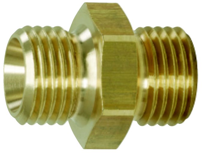 KS Tools 515.3382 Messing-Reduziernippel, G1/2''AG
