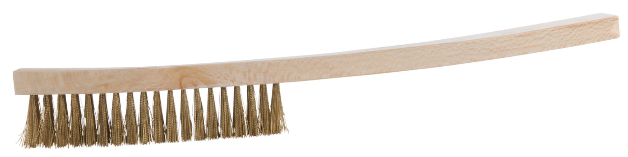 KS Tools 963.9583 BRONZEplus Drahtbürste, Zinnbronzedraht, gewellt, 5 Reihen