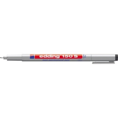 edding Folienschreiber 150 S 4-150001 non-permanent schwarz