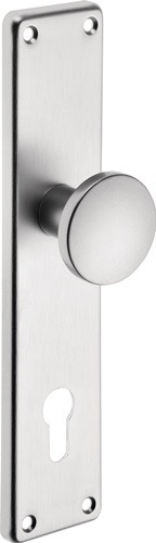 EDI 2344/9203/00 Knopf-Renovierschild 344 H Edelstahl EST 92 mm  PZ