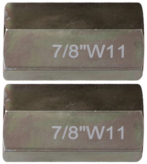 KS TOOLS 460.1781 Gewindeadapter-Satz 7/8x11G, 2-tlg.