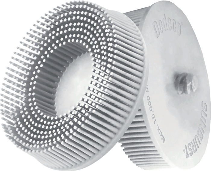 TYROLIT 34570189 Radialbürstenscheibe Sunburst Ø 76 mm Körnung 120 A120 MEDIUM P