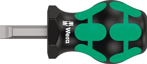 WERA 5008844001 Schraubendreher 335 Stubby Schneidenbreite 8 mm Klingenlänge 24,