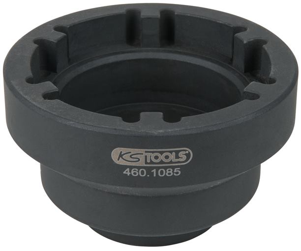 KS Tools 460.1085 3/4 Nutmuttern-Schlüssel mit 6 Zapfen für DAF, Innenzapfen