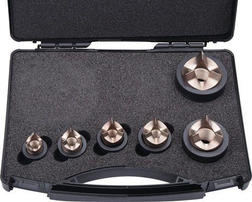 ALFRA 01649 Blechlocher-Satz TriCut+® Ø 22,5 mm M16 - M40 PG 16