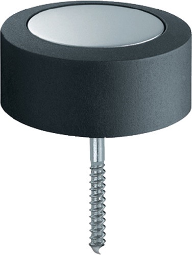 FSB 0 38 3878 00000 6204 Bodentürpuffer 38 3878 Ø 48 mm Höhe 24 mm Edelstahl mat