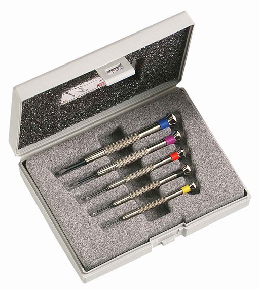 Facom HB.1B Handschrauber Schlitzschrauben, 5-tlg