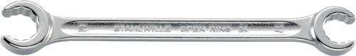 STAHLWILLE 41081922 Doppelringschlüssel 24 19 x 22 mm 230 mm mit Doppel-6-Kant
