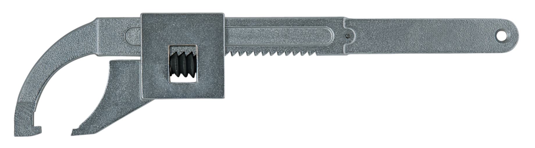 KS Tools 517.1399 Gelenk-Hakenschlüssel mit Nase, 30-200 mm