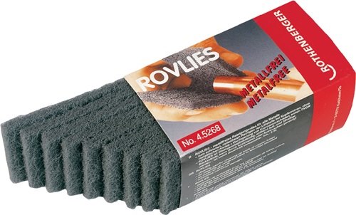 ROTHENBERGER 45268 Reinigungsvlies ROVLIES grau Länge 130 mm Breite 60 mm
