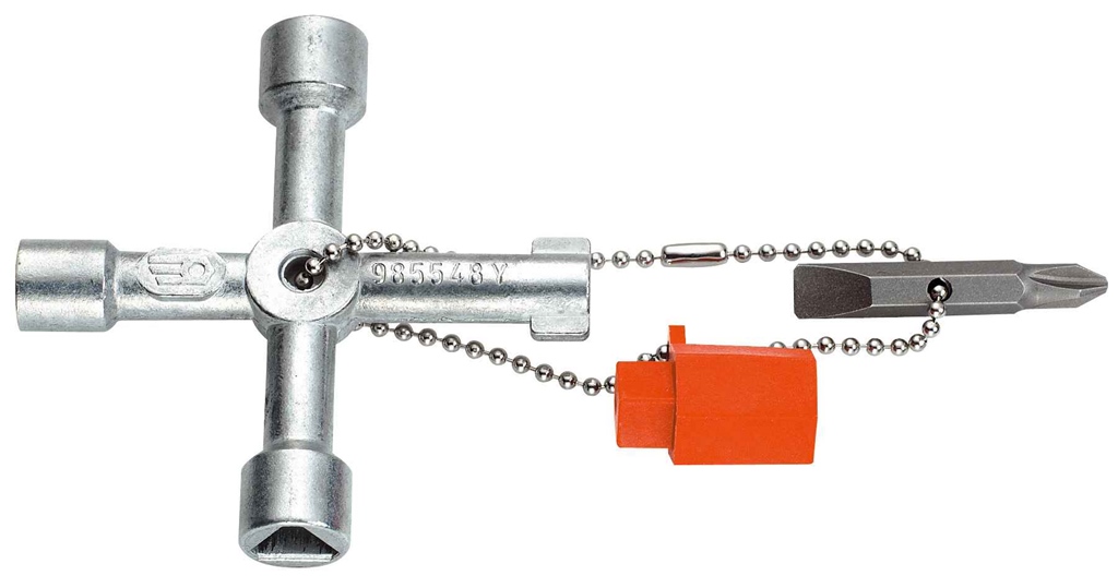 Facom 985548 Kreuzschluessel mit 4 Profilen, fuer Sch