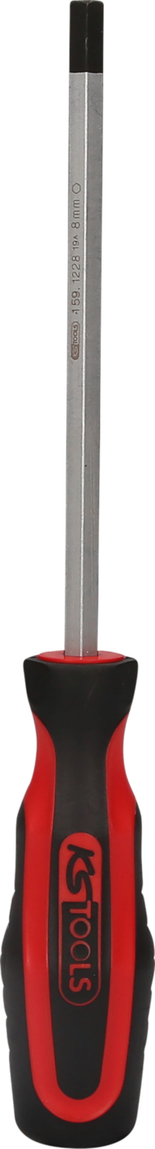 KS Tools 159.1228 ERGOTORQUEplus Schraubendreher für Innensechskantschrauben, 8m