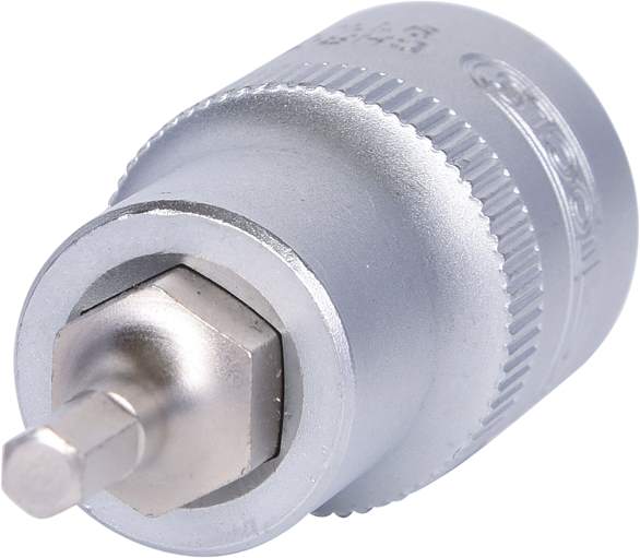 KS Tools 911.1304 1/2'' Bit-Stecknuss Innensechskant, kurz, 4mm