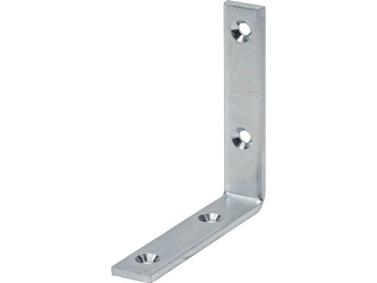 VORMANN 000182120Z Winkel stark Länge 120 mm Breite 20 mm Stärke 5 mm Stahl blau