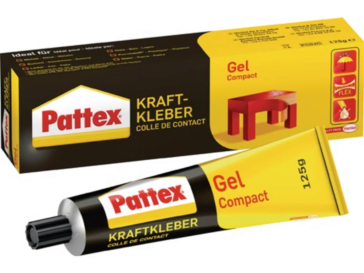 PATTEX PCG2C Kraftkleber Gel Compact -40GradC bis +70 GradC 125 g