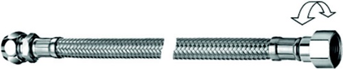SCHELL 103000699 Flexibler Schlauch FLEX clean-flex 3/8Z x 10 mm 3/8Z ÜM, drehba