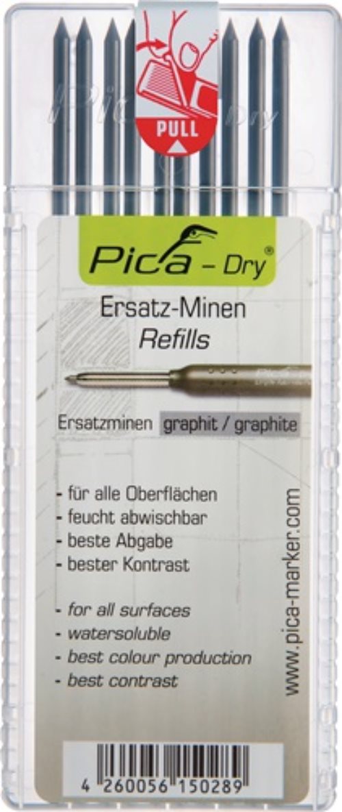 PICA 4030 Minen-Set Pica-Dry 10x graphit feucht abwischbar
