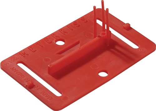 ROTHBUCHER SYSTEME RS20rot Meterrissplakette RS20 für L80xB50mm  7 g