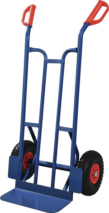 TECWERK 2000443054 Sackkarre H.1150mm Schaufel-L150xB400mm PU-Bereifung Trgf.250