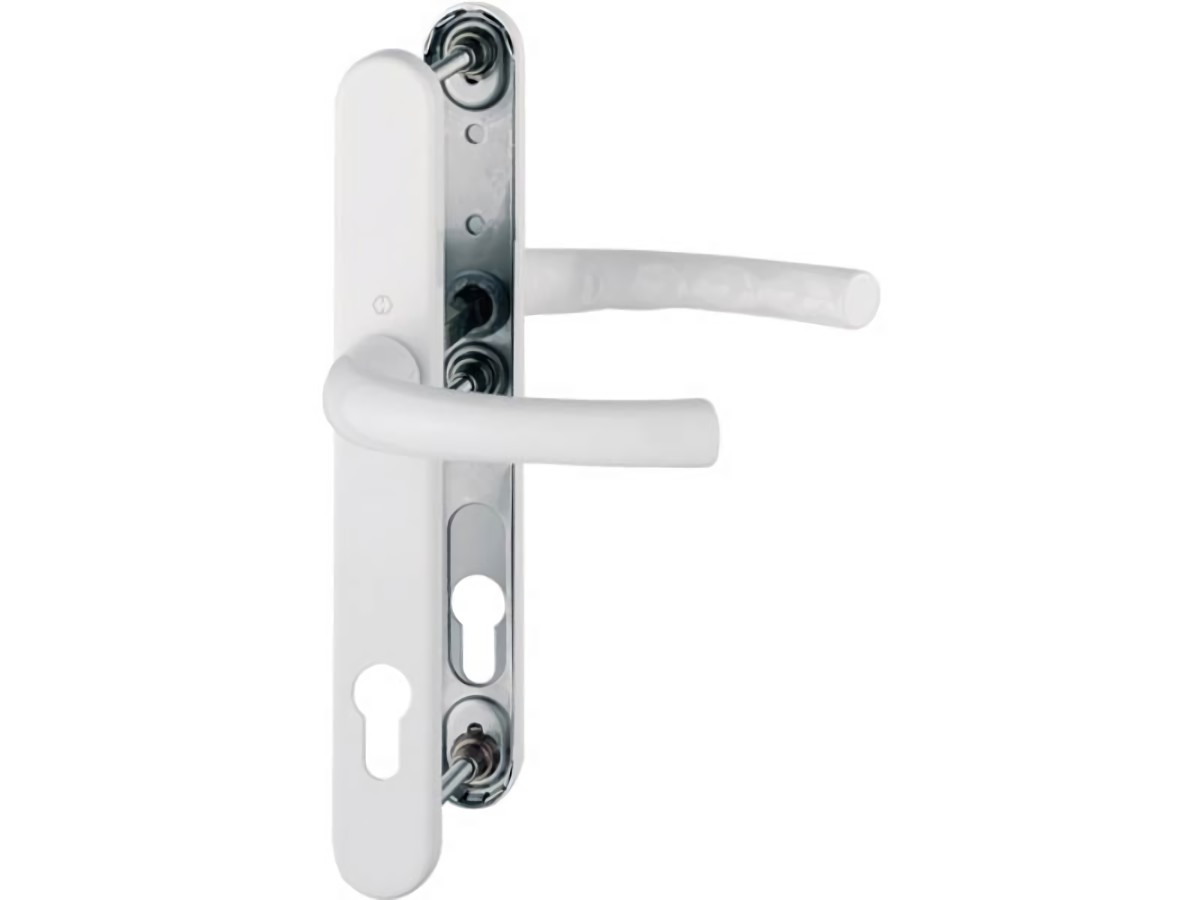 HOPPE 2064964 Profiltürgarnitur Tôkyô 1710RH/3346 Aluminium F9016 PZ für Türstär