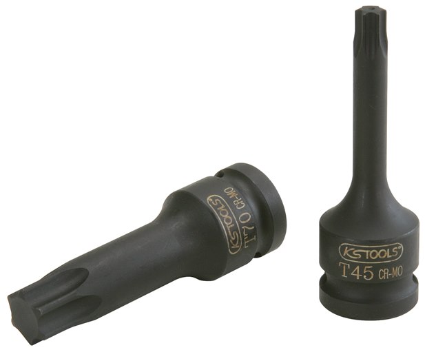 KS Tools 911.0922 1/2'' Kraft-Bit-Stecknuss Torx, lang, T80