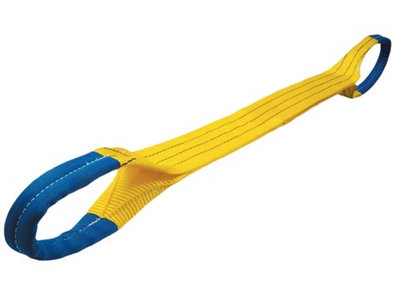 DOLEZYCH 5619852 Hebeband DIN EN 1492-1 Länge 6 m grau Tragf. einf. 4000 kg