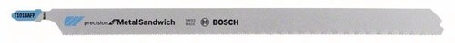 BOSCH 2608636793 Stichsägeblatt T 1018 AFP Gesamtlänge 250 mm Zahnteilung 1,1 mm