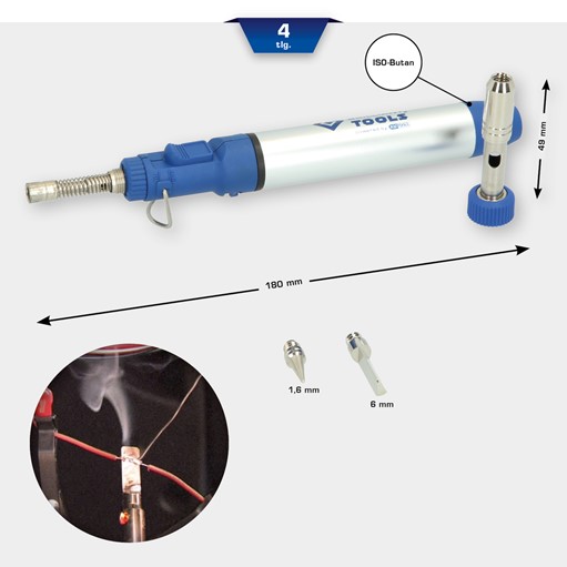 Brilliant Tools  BT124009 Lötgerät-Satz, Gas