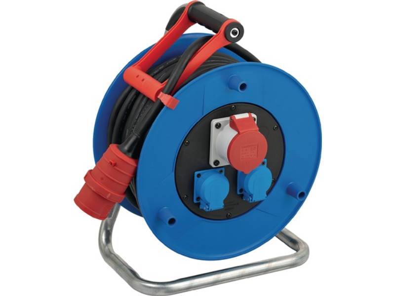 BRENNENSTUHL 1237980 Drehstromkabeltrommel Garant 30 m H07RN-F 5 x 2,5 mm² 320 m